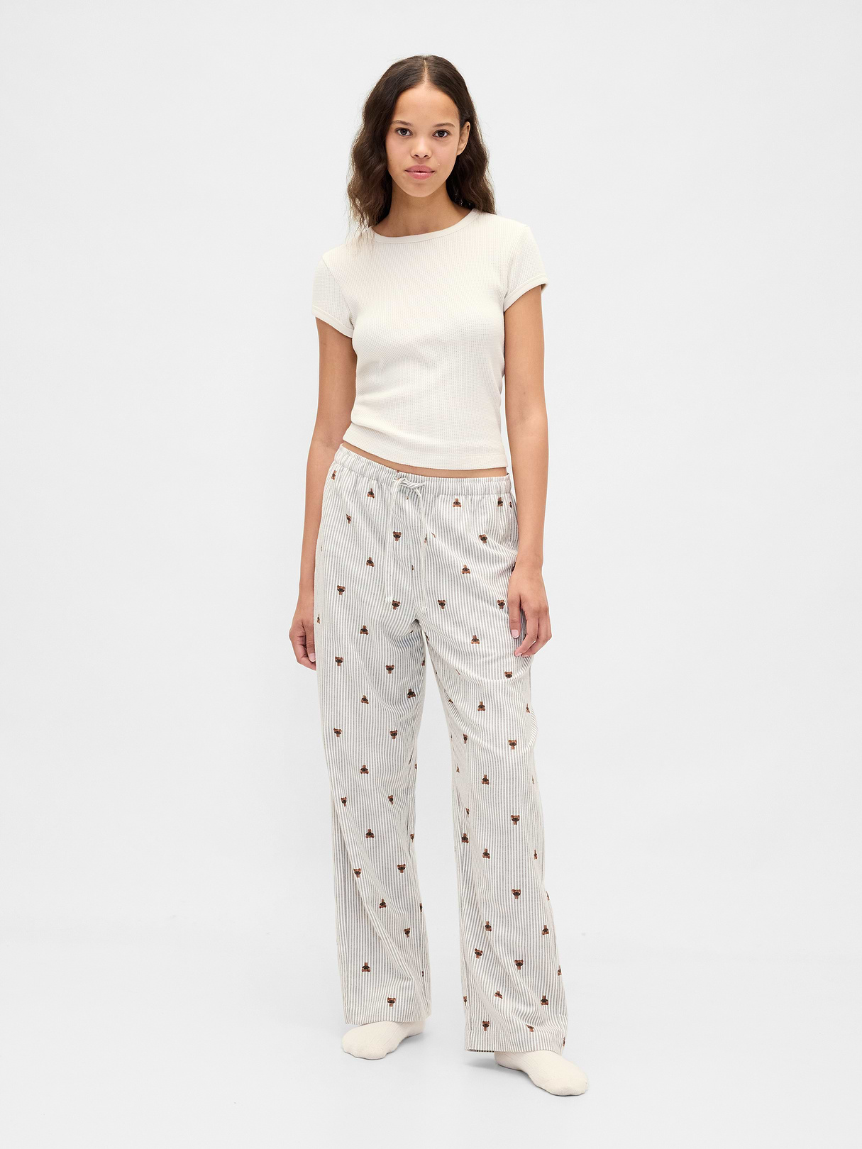 Adult Softest Flannel PJ Pants - Brannan bear brown