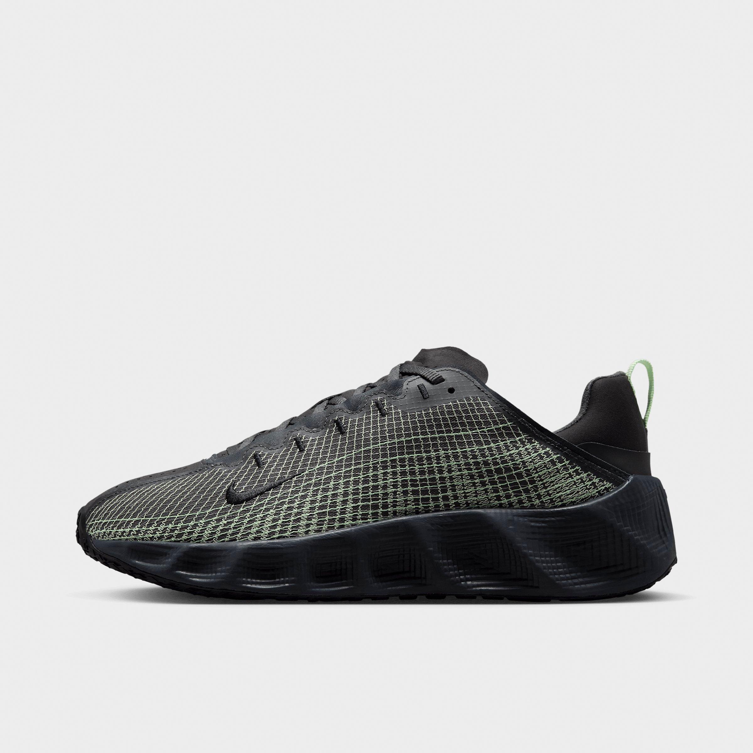 Men's Nithtke Ava Rover Premium Casual Shoes - Dark Smoke Grey/Smoke Grey/Light Liquid Lime/Black - Left shoe facing left. Outside of the shoe.