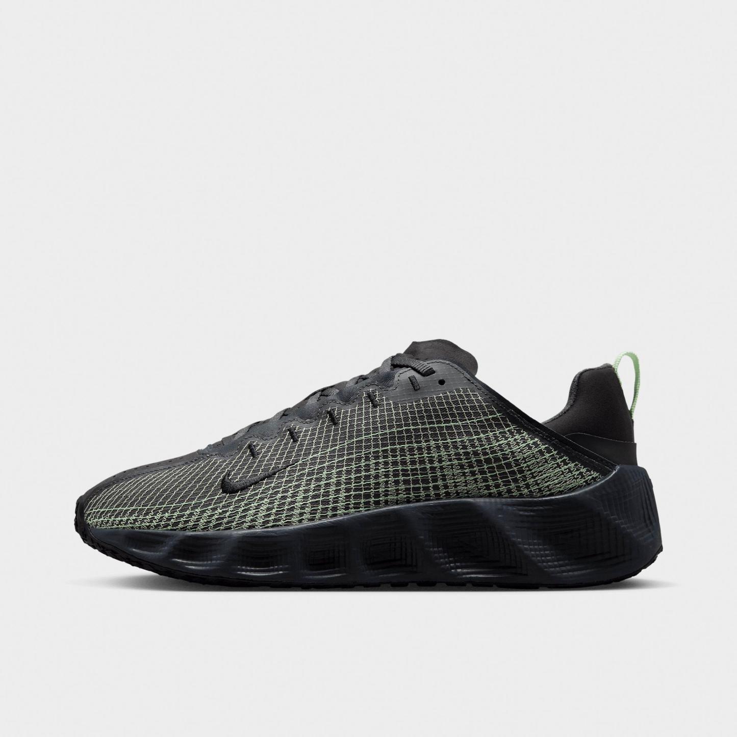Men's Nithtke Ava Rover Premium Casual Shoes - Dark Smoke Grey/Smoke Grey/Light Liquid Lime/Black - Left shoe facing left. Outside of the shoe.