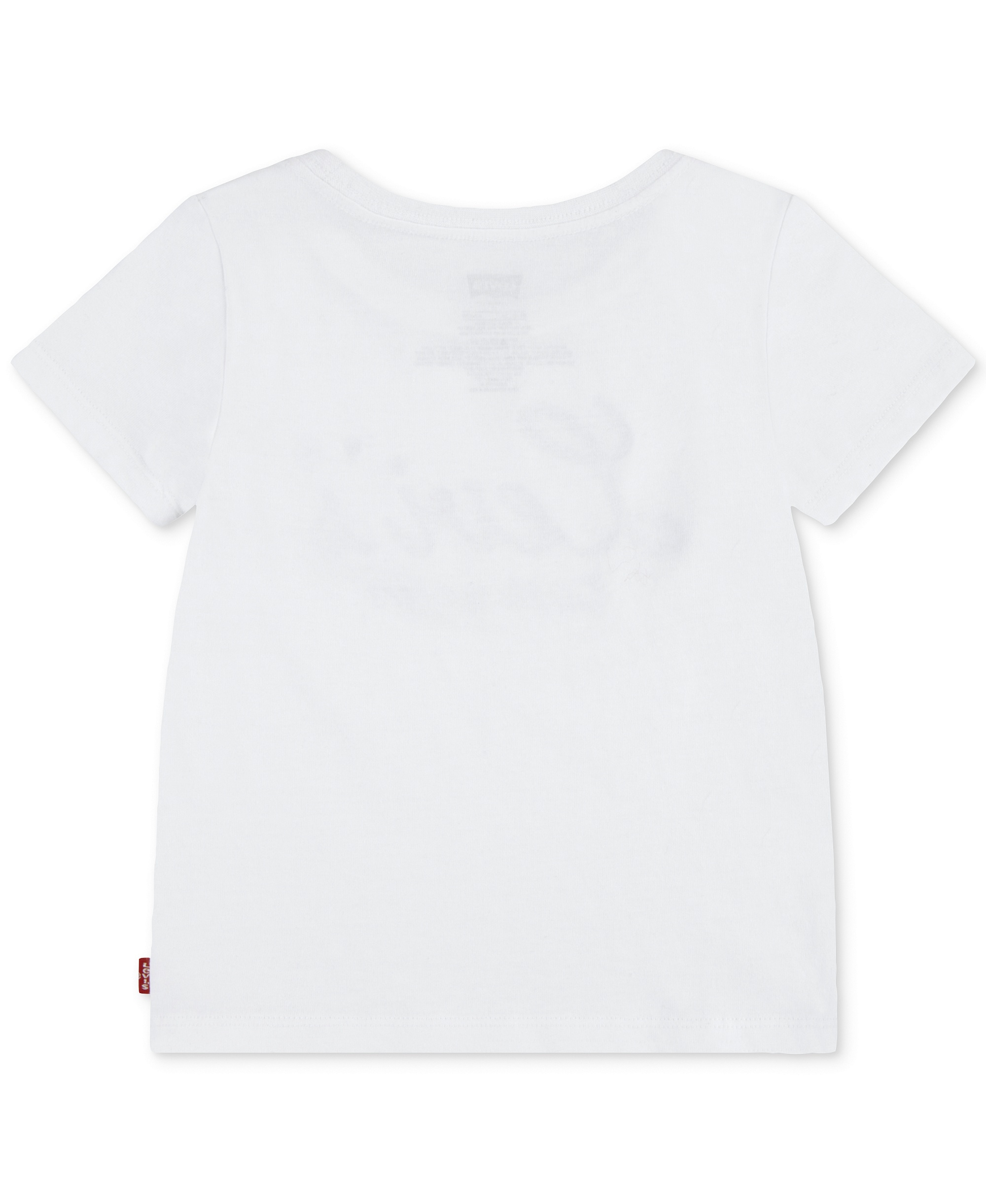 Levi's Big Girls Script Logo Graphic T-Shirt - Bright White