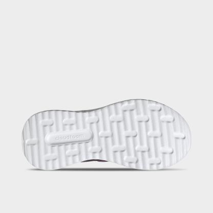 Big Kids' adidas X_PLRPATH Casual Shoes - Grey Five/Purple Burst/Iron Metallic - Bottom view