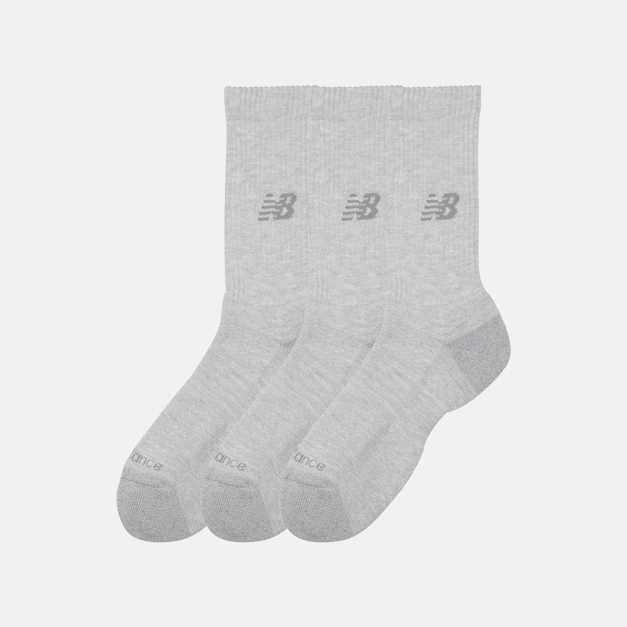 New Balance Active Crew Socks 3 Pack, LAS35203AGT