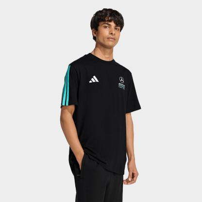 Men's adidas Mercedes-AMG Petronas F1 Team DNA T-Shirt - Black/Semi Mint Rush