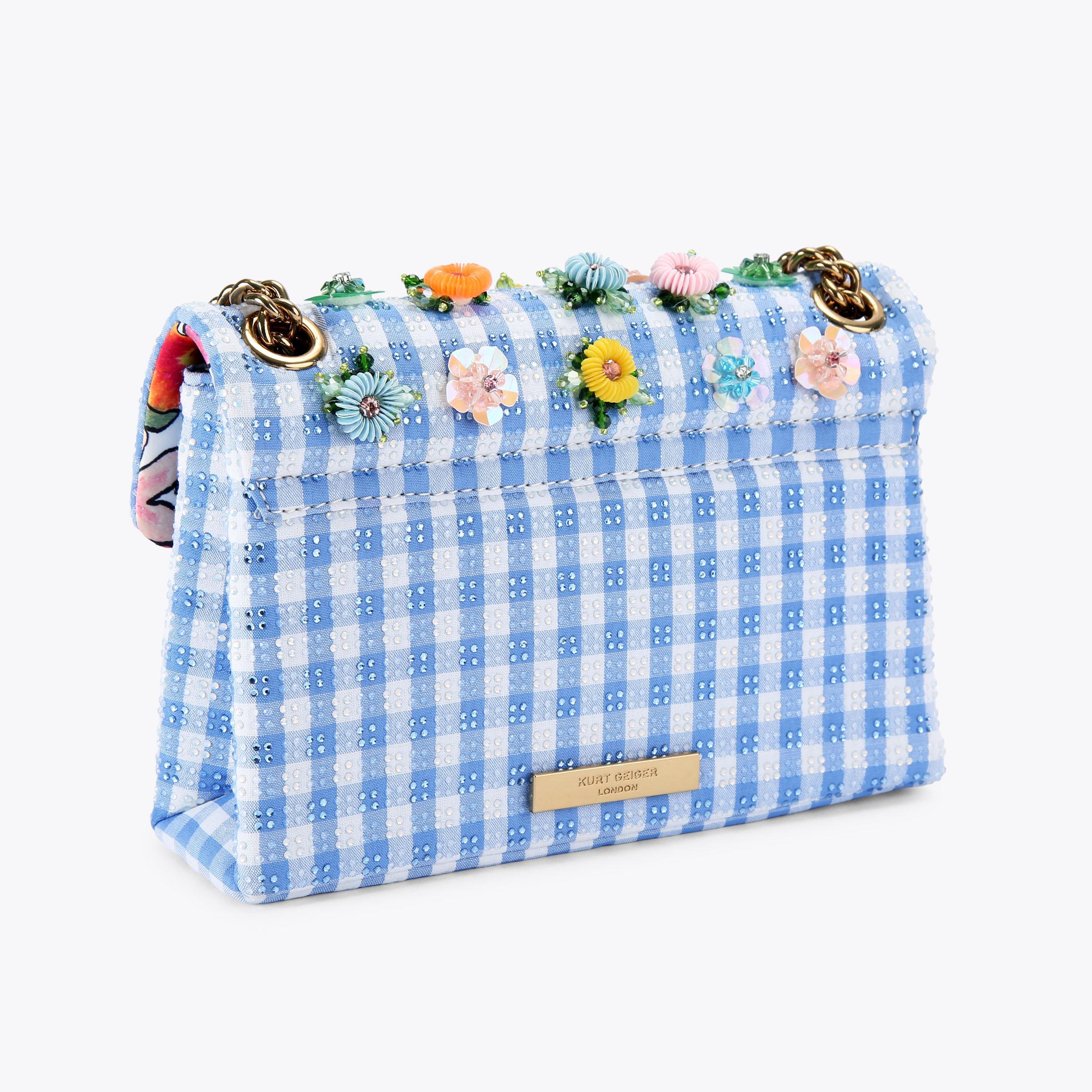 Kurt Geiger London Mini Kensington Flower - Blue - view 4