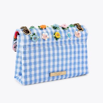 Kurt Geiger London Mini Kensington Flower - Blue - view 4