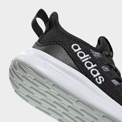 Kids' Toddler adidas Lite Racer Adapt 8.0 Stretch Lace Casual Shoes - Core Black/Footwear White - Detail shot
