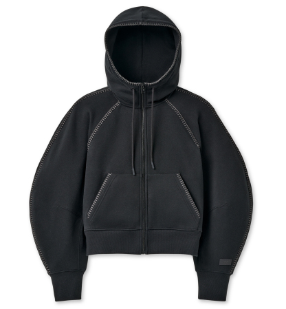 UGG Women's Classic Long-Sleeve Full-Zip Hoodie - Black