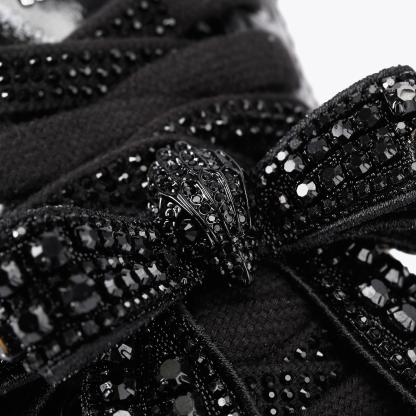 Kurt Geiger London Islington Drench Bow Sneaker - Black - view 6