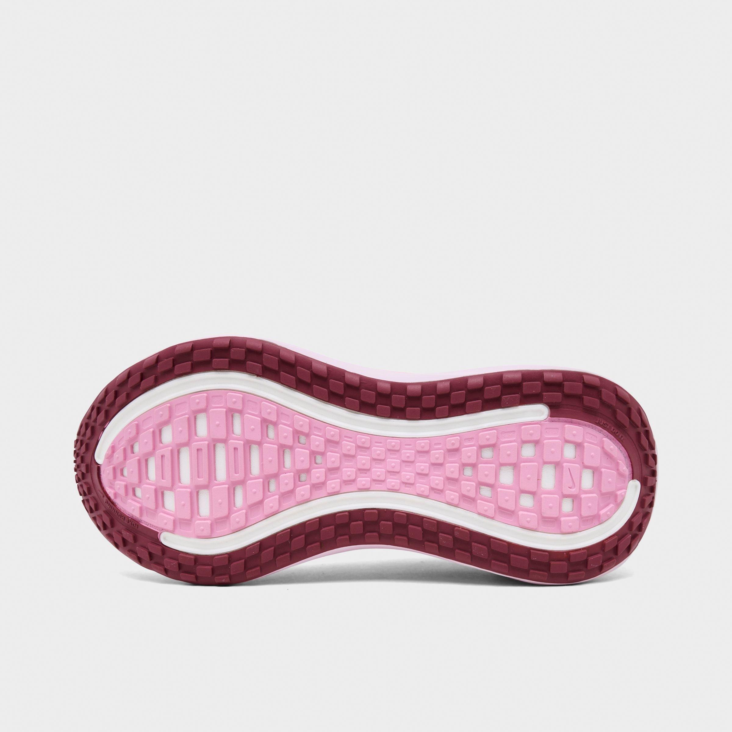 Women's Nithtke Vomero Plus Running Shoes - Part 1 - Bleached Lilac/Pink Rise/Pink Foam/Light Magenta - Bottom view