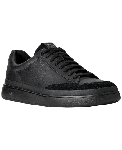 UGG® Men's South Bay Low Leather Low-Top Sneakers - Black