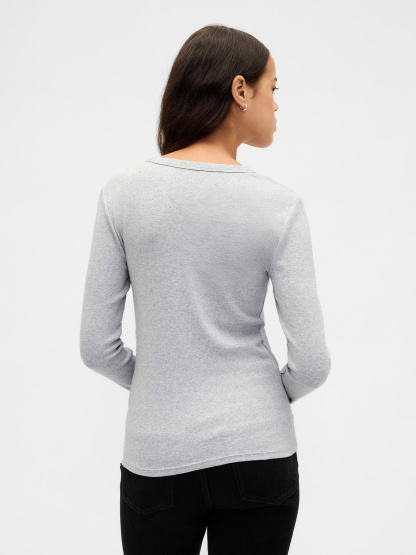 Modern Crewneck T-Shirt - Light heather grey