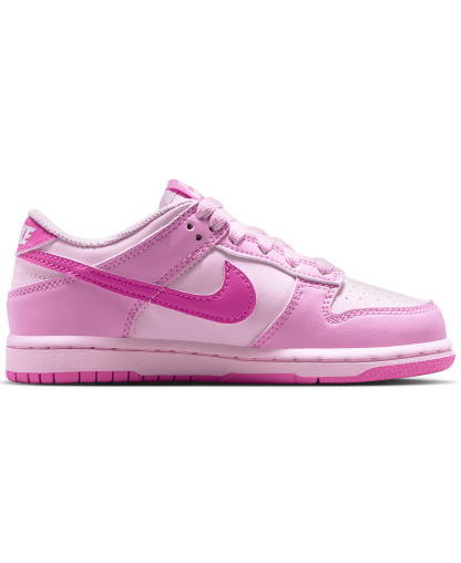 Nike Little Kids Dunk Low Casual Sneakers from Finish Line - Pink, White