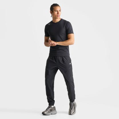 Men's New Balance Pace Compression Training T-Shirt - Team Black - view 2