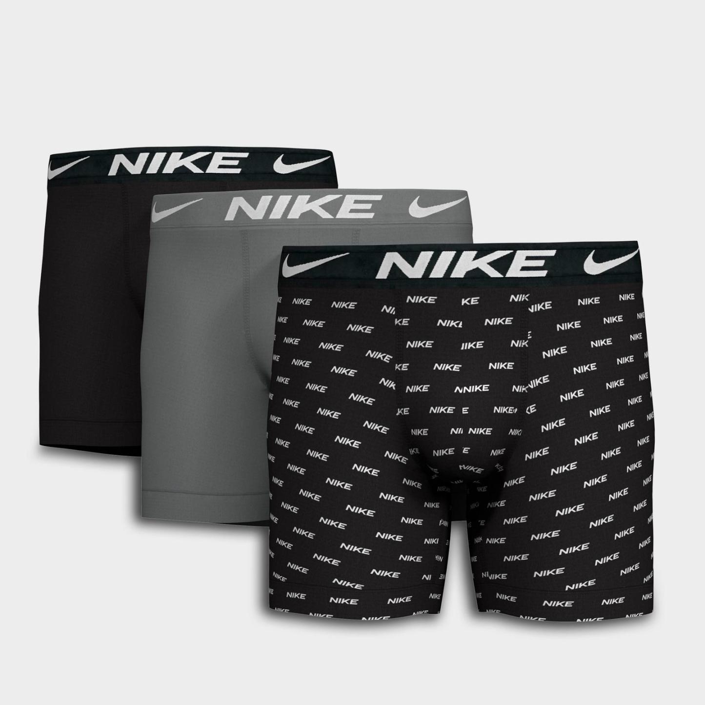 Men's Nike Dri-FIT Essential Micro Boxer Briefs (3-Pack) - Multicolor (KE1157-015)