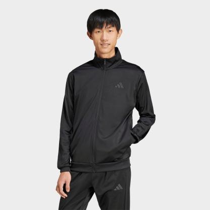 Men's adidas Dayready Full-Zip Track Jacket - Black/Black