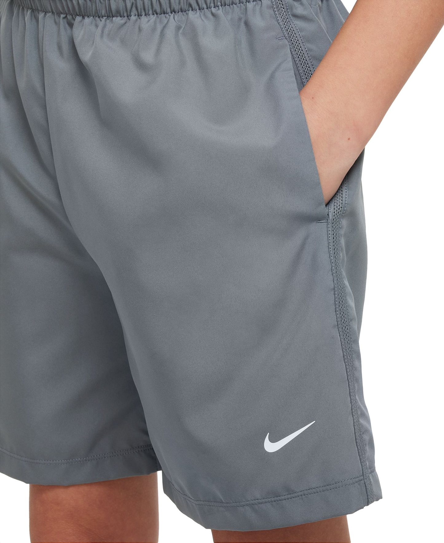 Nike Boys' 8-20 Dri-FIT Multi-Training Shorts - Smoke Gray