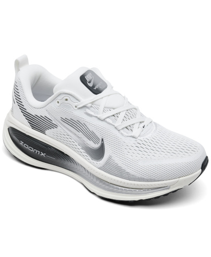 Nike Women's Vomero 18 Running Sneakers from Finish Line - White, Silver