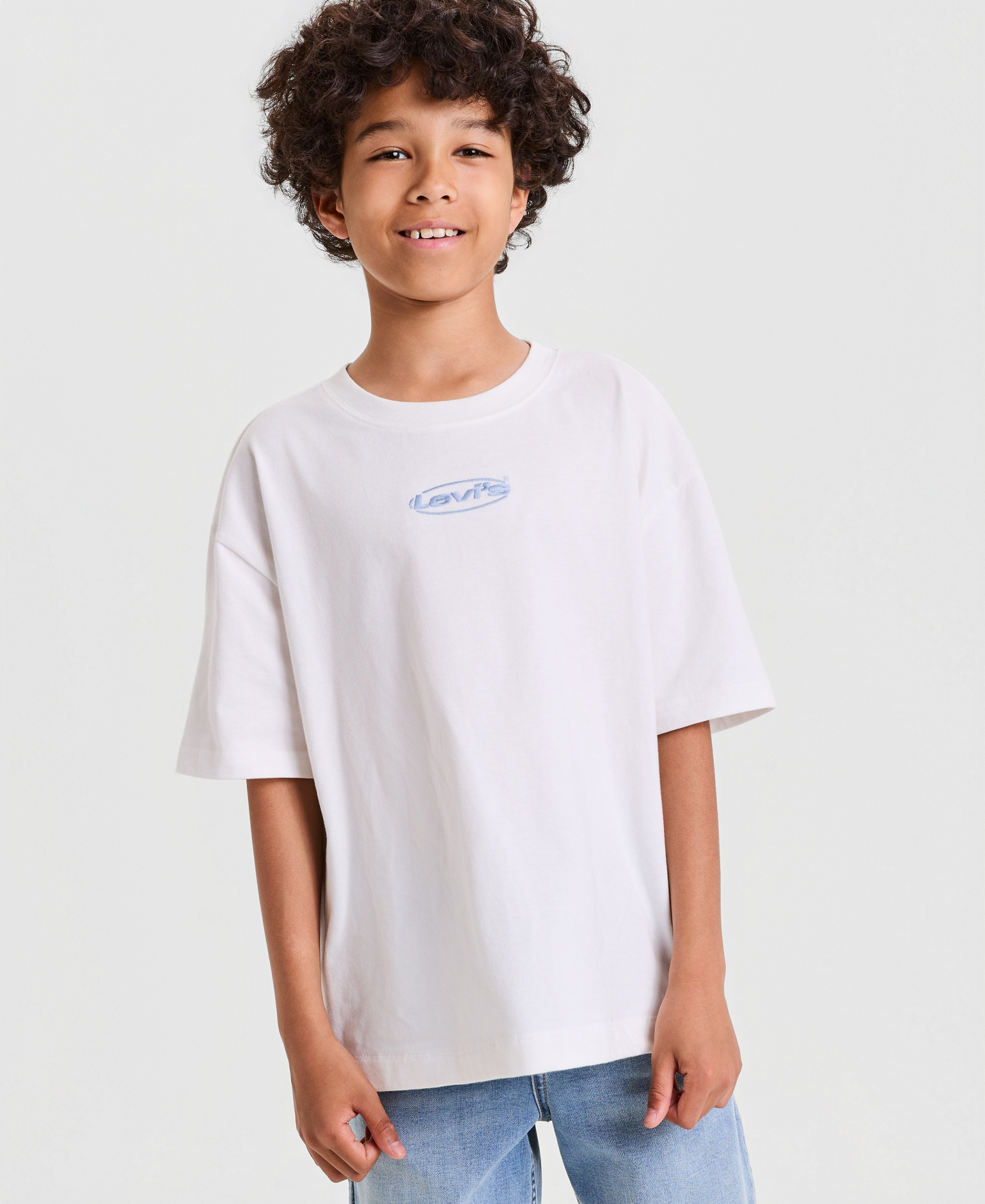Levi's Boys 8-20 Heritage Logos Tee - Levi's Egret