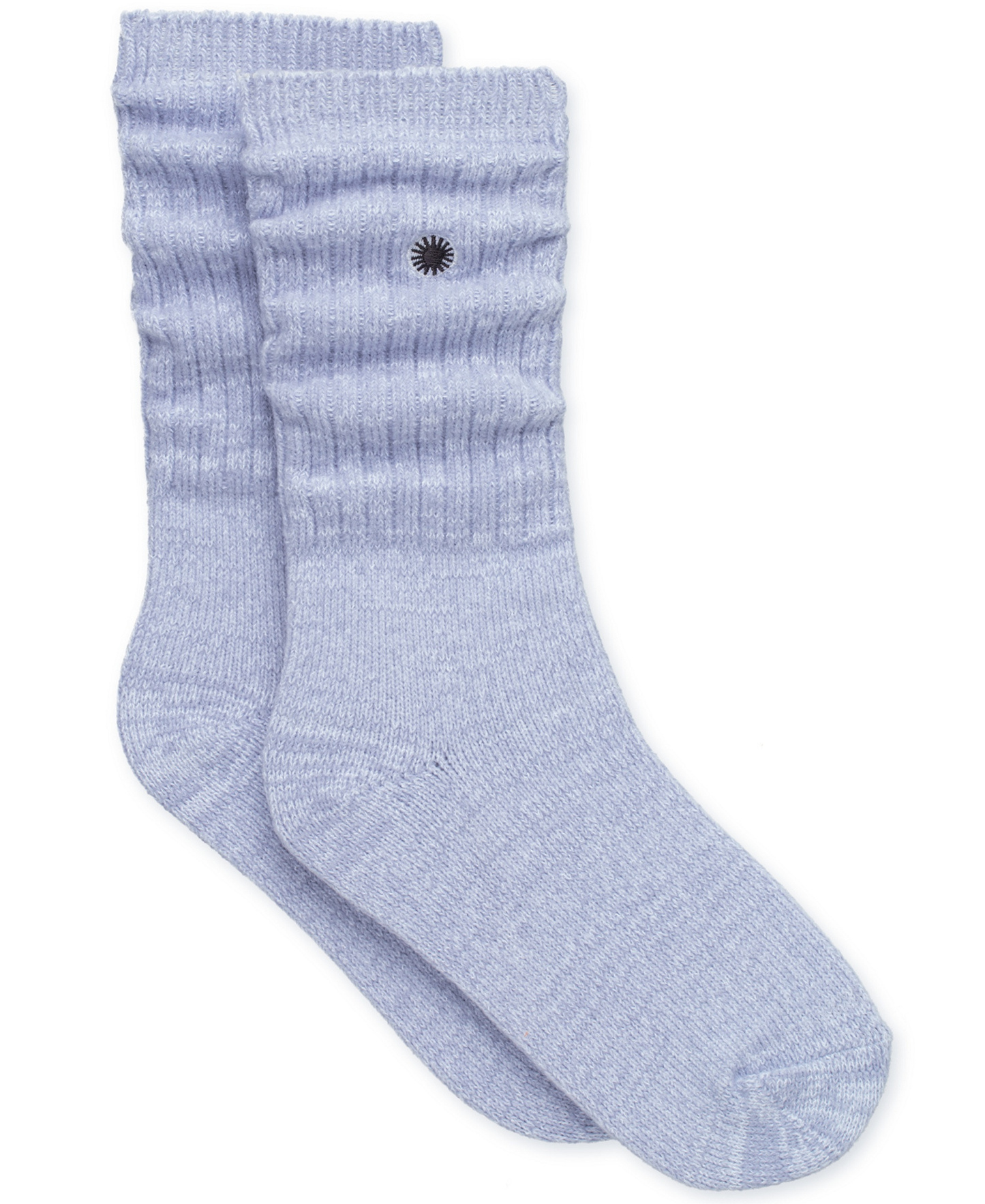 UGG Women's Rib-Knit Slouchy Crew Socks - Icelandic Blue