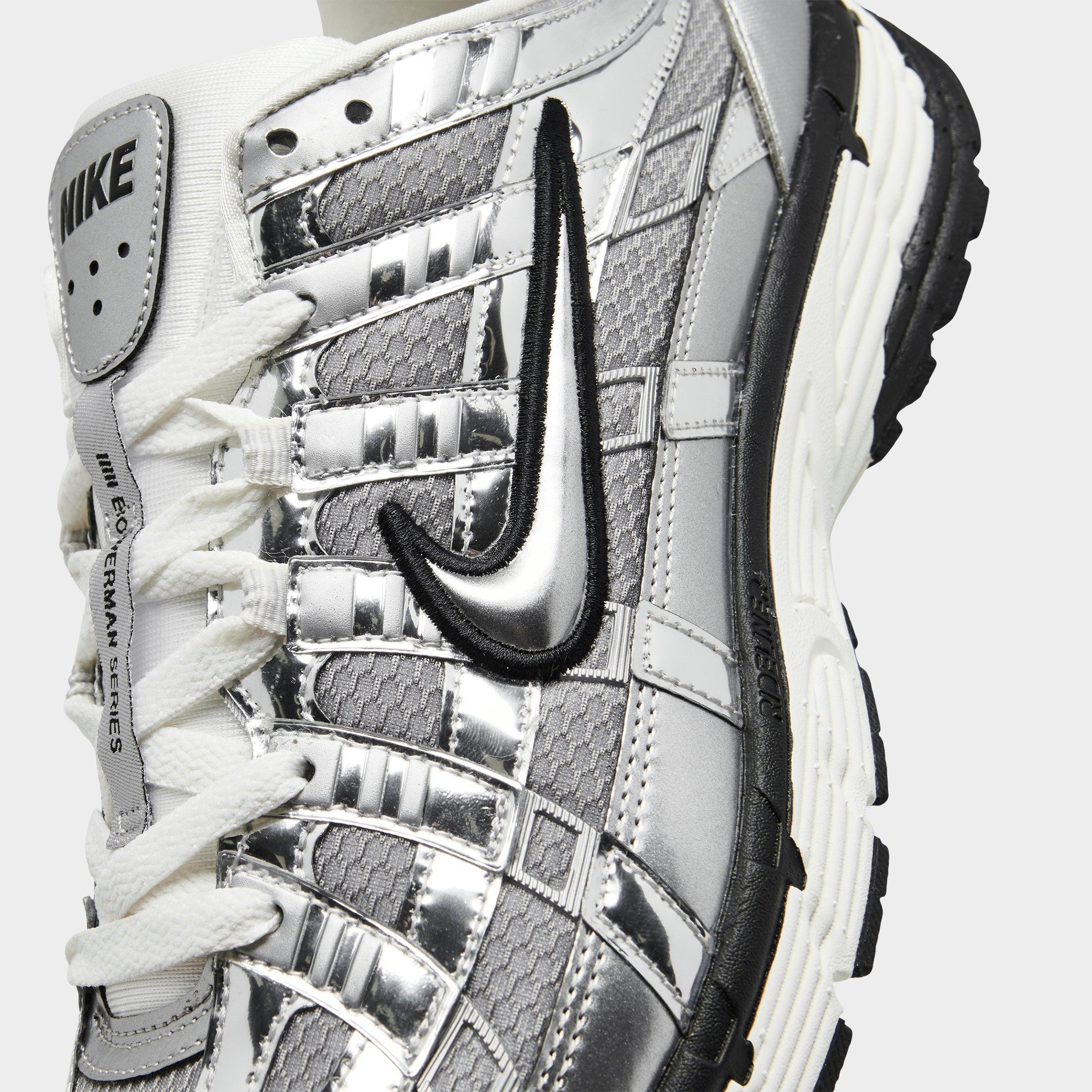 Men's Nithtke P-6000 Casual Shoes - Part 2 - Metallic Silver/Sail/Black/Metallic Silver - Detail shot