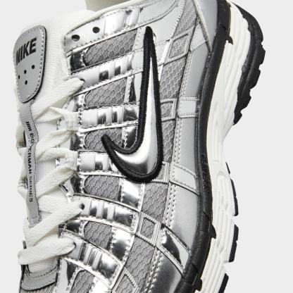 Men's Nithtke P-6000 Casual Shoes - Part 2 - Metallic Silver/Sail/Black/Metallic Silver - Detail shot