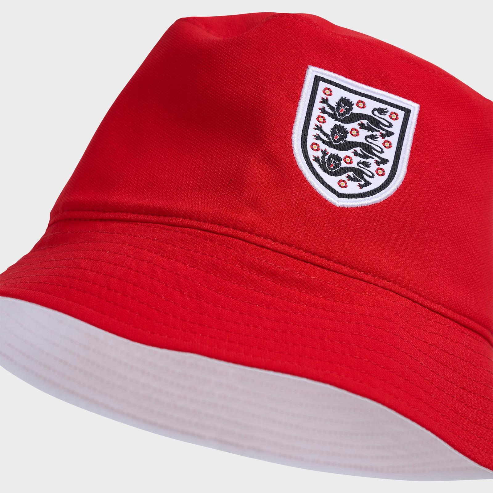 Nike England National Team Reversible Woven Bucket Hat - Red/White