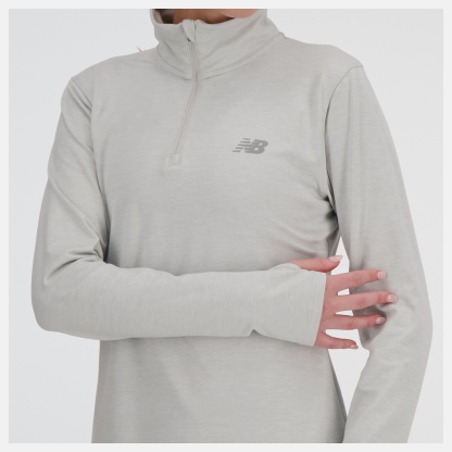 New Balance Sport Essentials Space Dye Quarter Zip, WT41150AHH