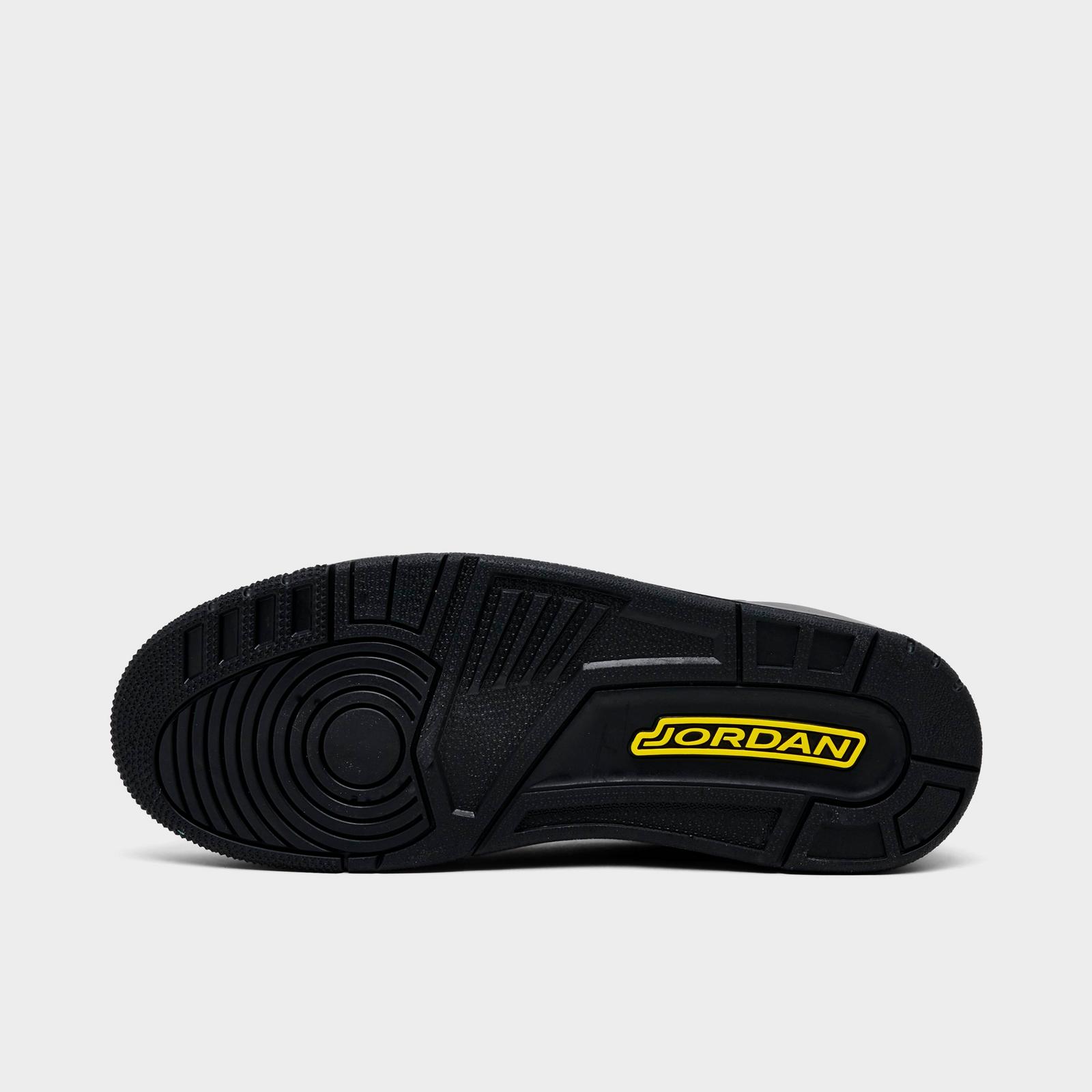 Men's Jordan Spizike Low Casual Shoes - Black/Speed Yellow/Speed Yellow/Black - view 6
