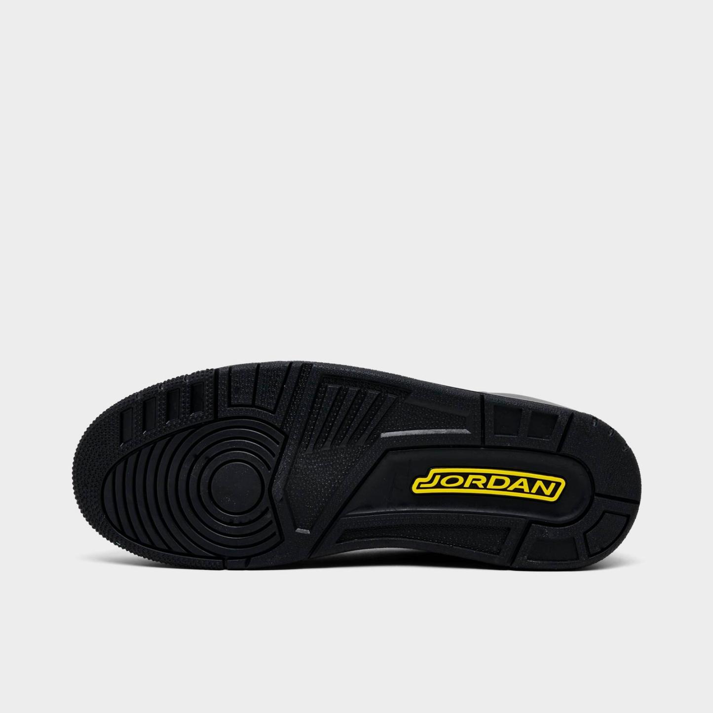 Men's Jordan Spizike Low Casual Shoes - Black/Speed Yellow/Speed Yellow/Black - view 6
