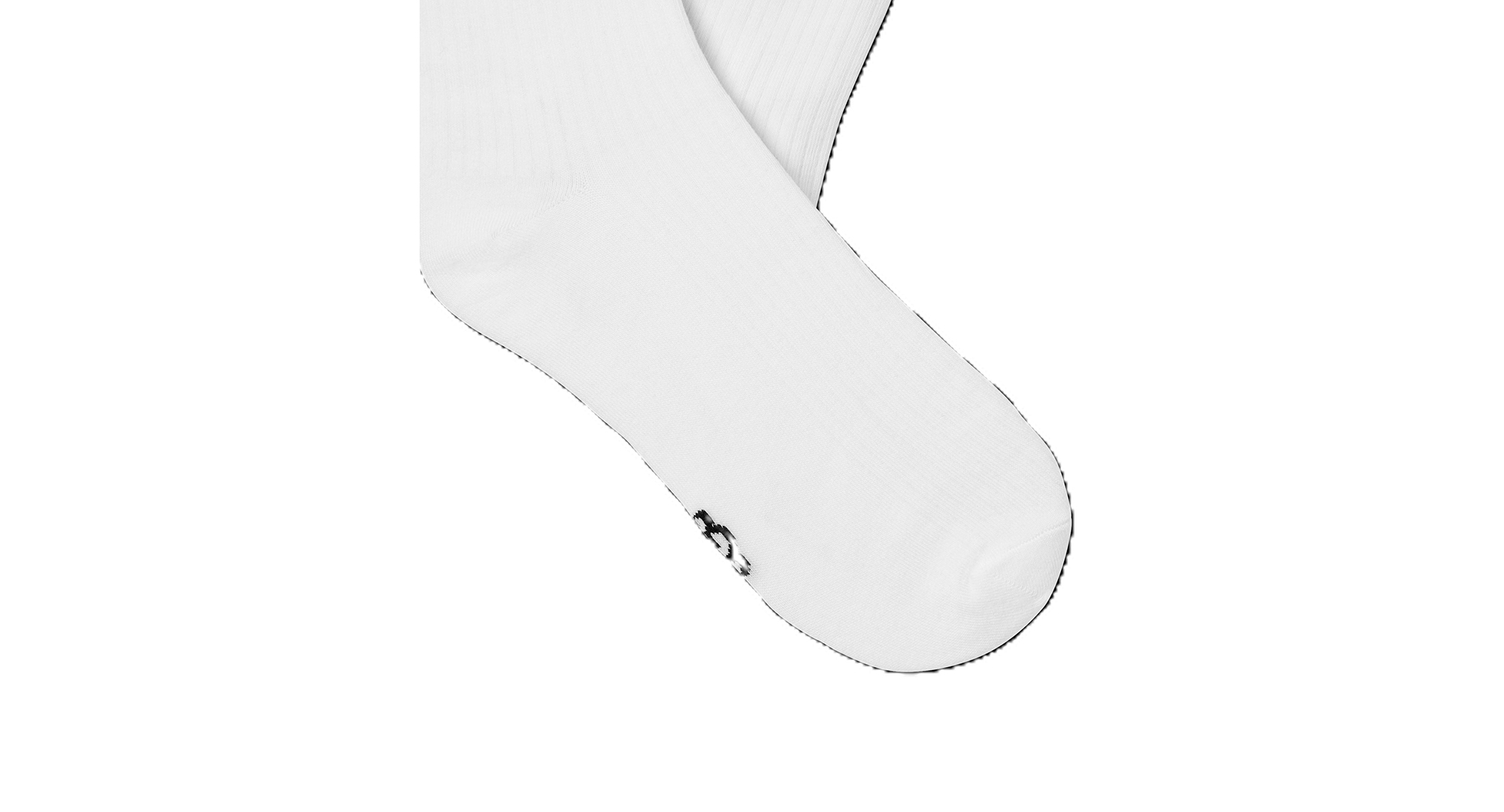 UGG Women's Serenella Novelty Bow Ribbed Crew Socks - White