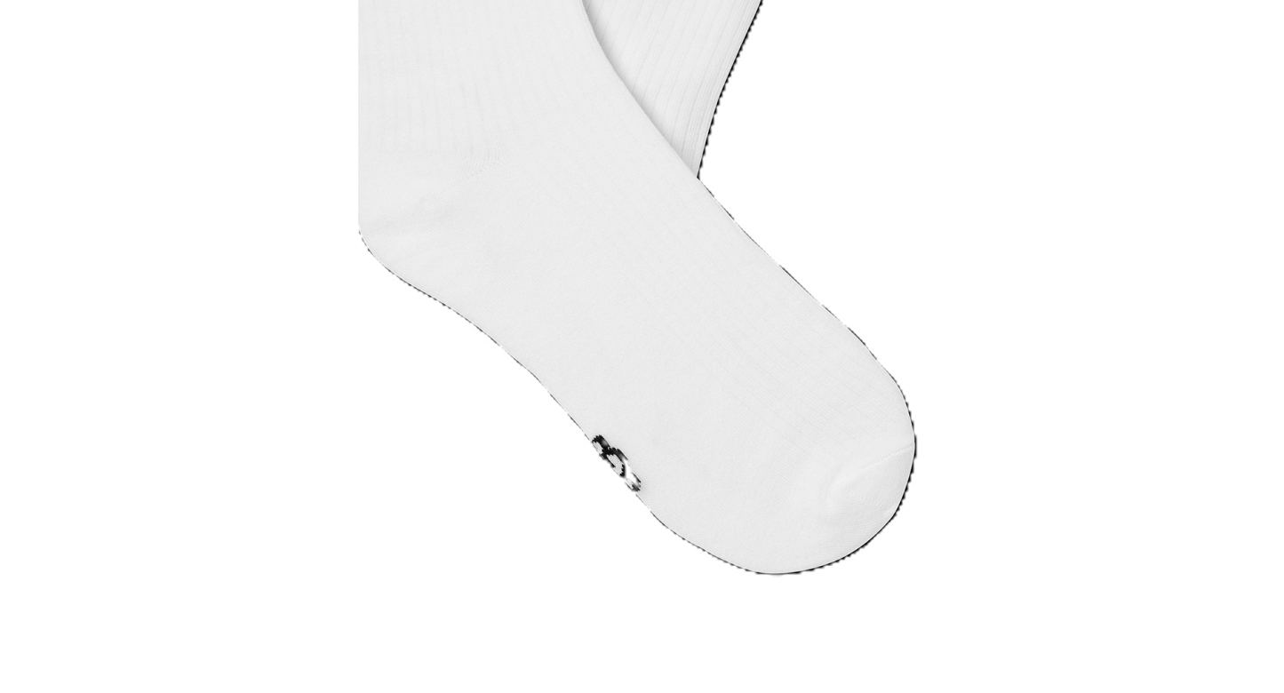 UGG Women's Serenella Novelty Bow Ribbed Crew Socks - White