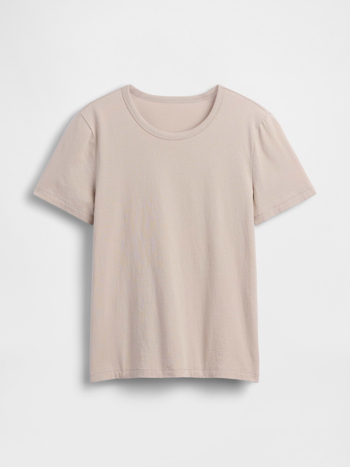 Organic Cotton VintageSoft T-Shirt - Cobblestone beige