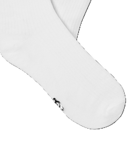 UGG Women's Serenella Novelty Bow Ribbed Crew Socks - White
