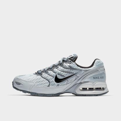 Women's Nithtke Air Max Torch 4 Casual Shoes - Pure Platinum/Cool Grey/Wolf Grey/Black - Left shoe facing left. Outside of the shoe.