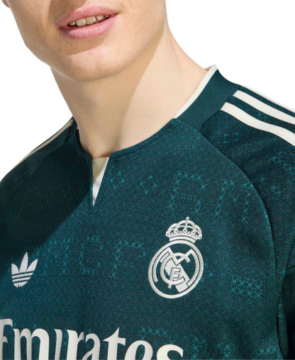 adidas Men's Green Real Madrid 2026/27 Away Replica Jersey - Green