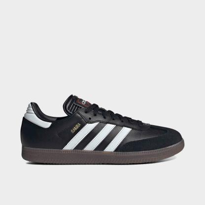 Men's adidas Originals Samba Indoor Soccer Shoes - Core Black/Cloud White/Vivid Red - view 1
