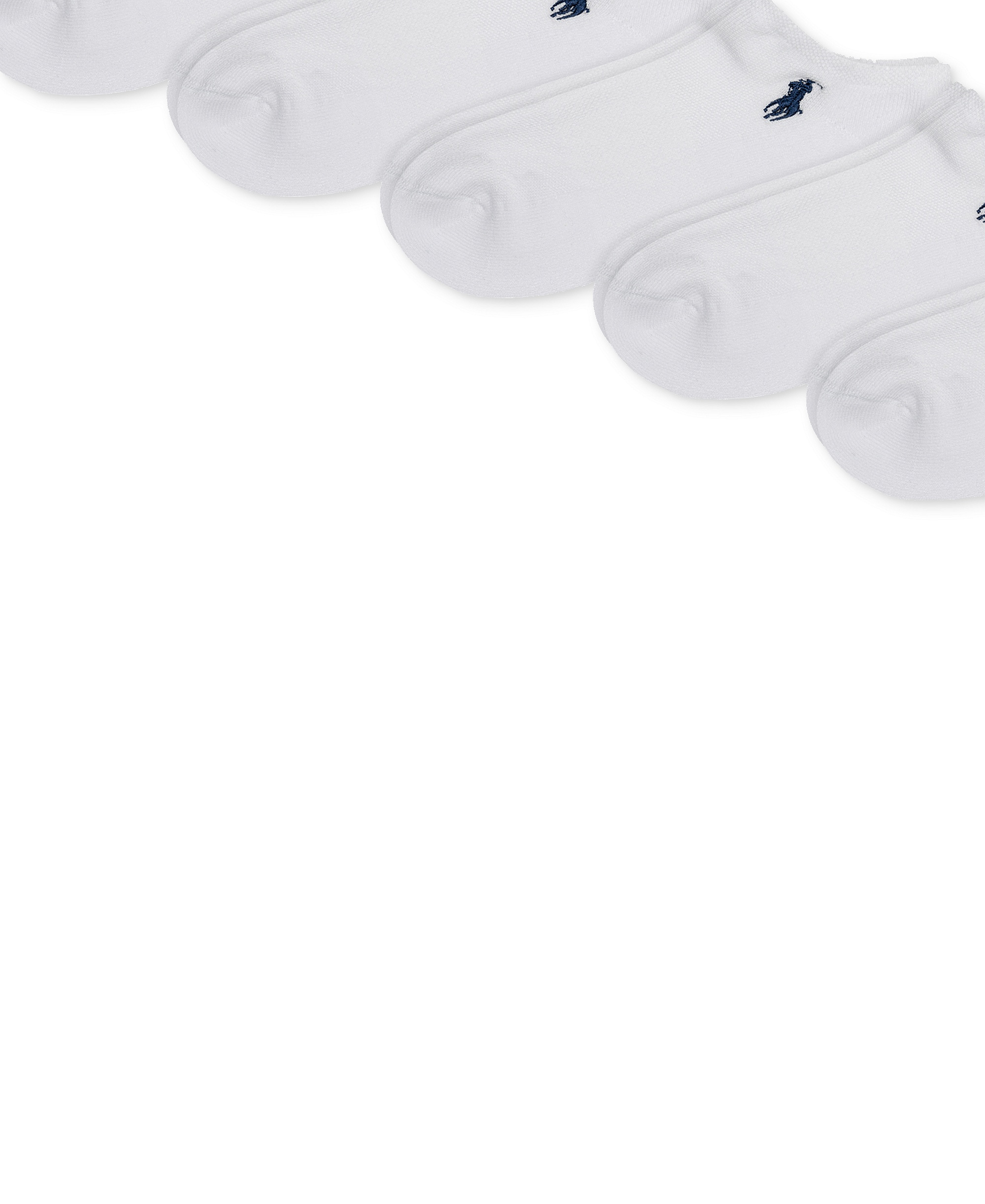 Polo Ralph Lauren Women's 6-Pk. Cushion Low-Cut Socks - White Assortment