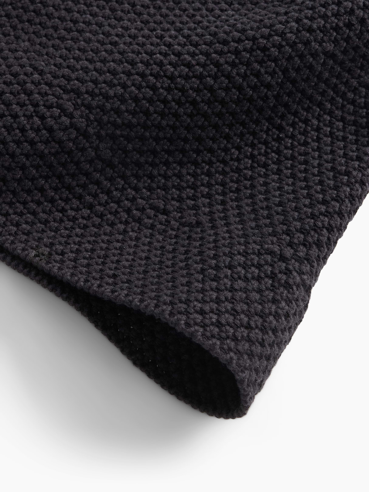 Knit Bucket Hat - Black