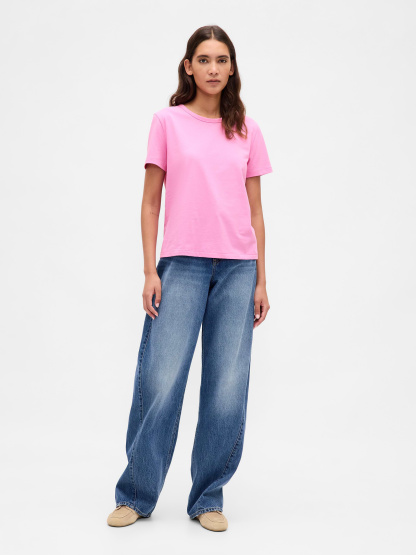 Organic Cotton VintageSoft T-Shirt - Pretty pink