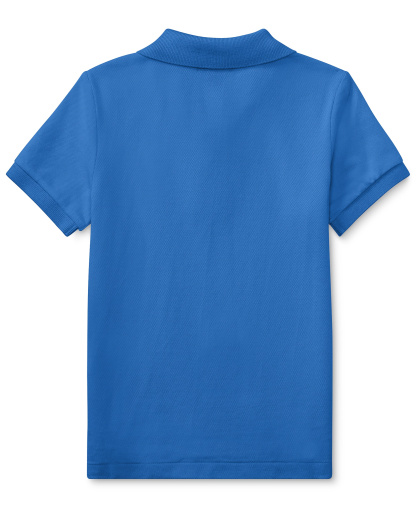 Polo Ralph Lauren Boys' 2T-7 Cotton Mesh Polo Shirt - Scottsdale Blue