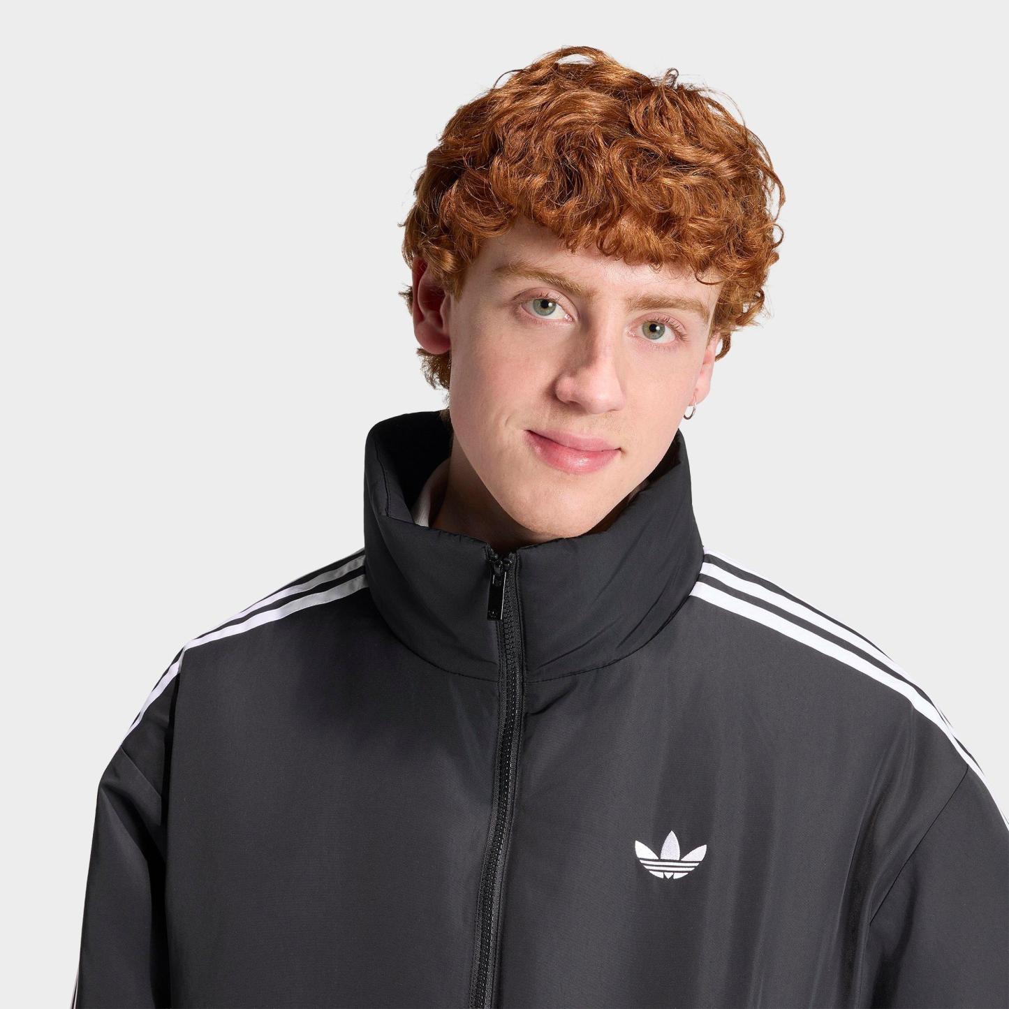 Men's adidas Originals Firebird Full-Zip Jacket - Black
