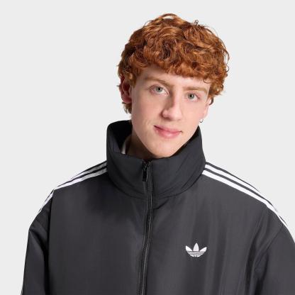 Men's adidas Originals Firebird Full-Zip Jacket - Black