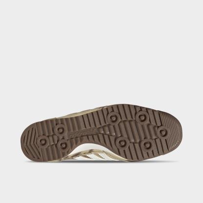 Women's adidas Originals SL 72 OG Pony Print Casual Shoes - Gold Metallic/Off White/Shadow Red - Bottom view