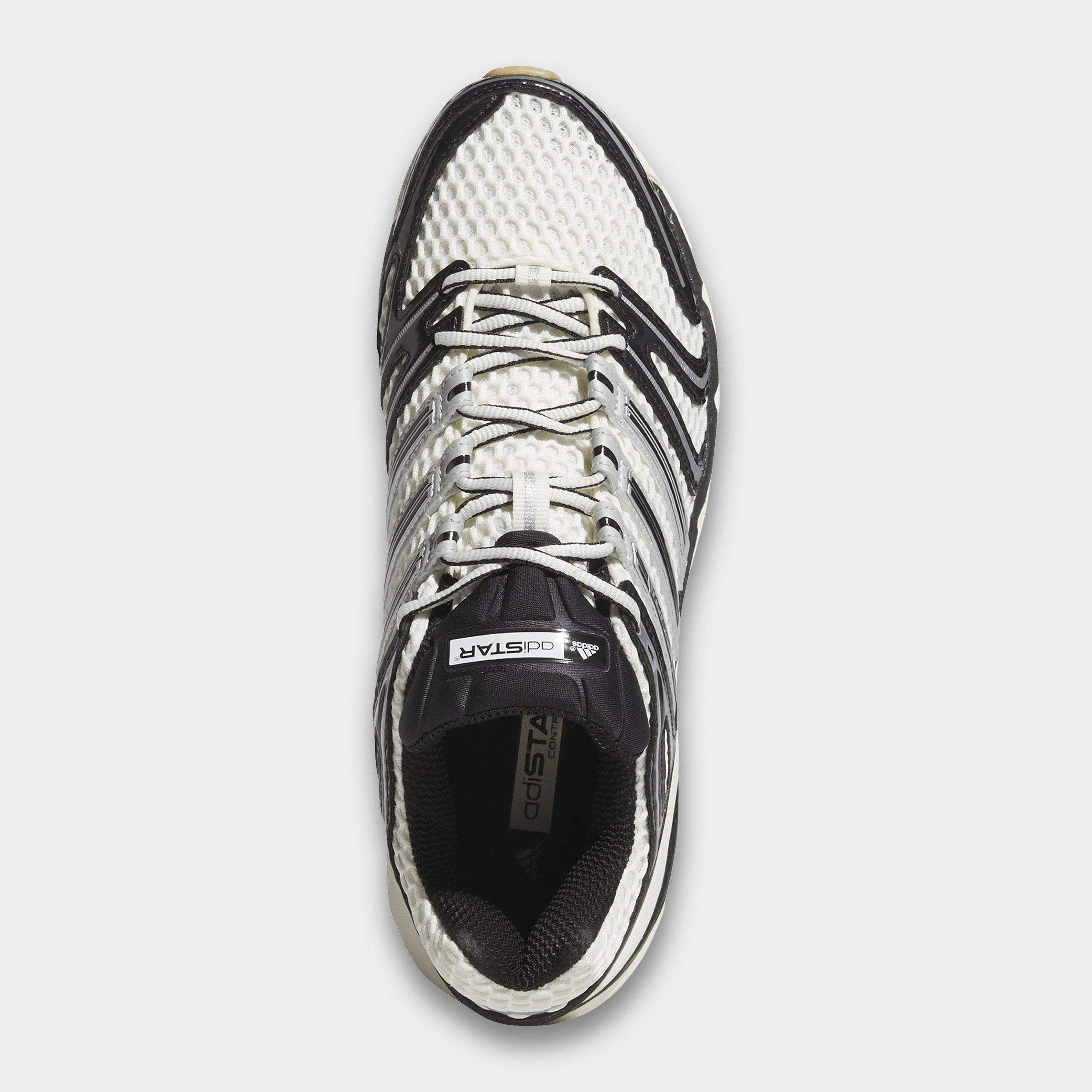 Men's adidas Adistar Control 5 Casual Shoes - Part 2 - Off White/Core Black/Night Grey - Top view