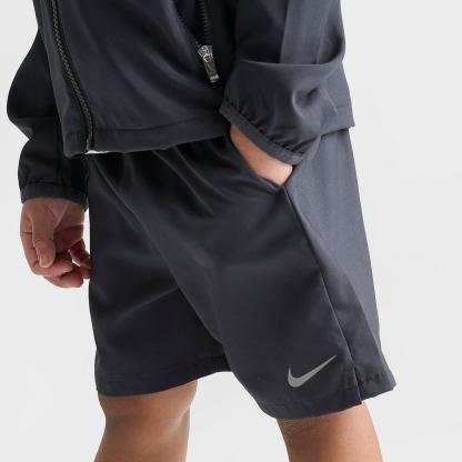 Kids' Toddler Nike Windrunner Jacket and Shorts Set - Dark Smoke Grey/Red