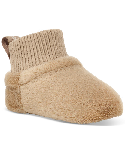 UGG® Baby Nesti Stretch Booties - Mustard Seed