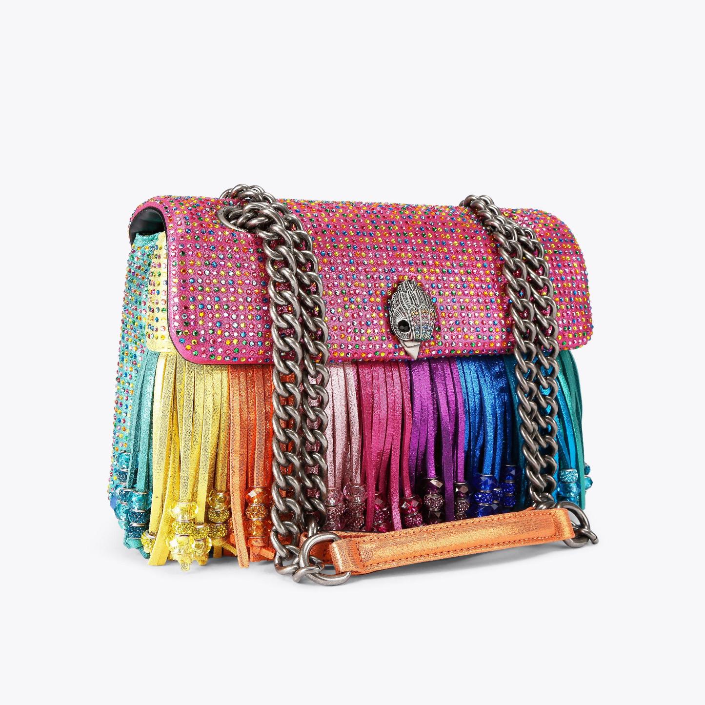 Kurt Geiger London Kensington Fringe Bag - Multi Colored - view 3