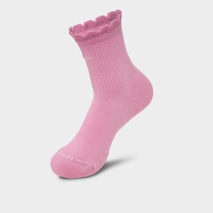 Women's Nithtke Everyday Elevated Mid-Crew Socks (2-Pack) - Sail/Pink Rise