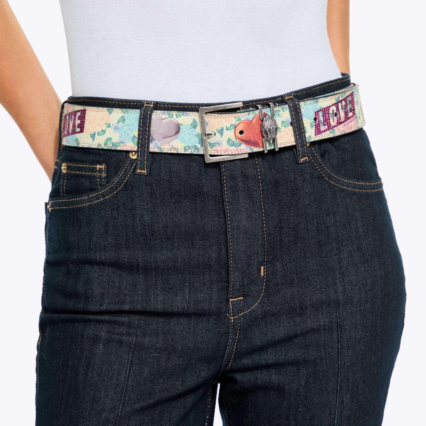 Kurt Geiger London Shoreditch 40 Belt - Pink - view 2
