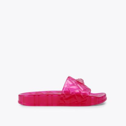 Kurt Geiger London Meena Jelly Slide - Pink